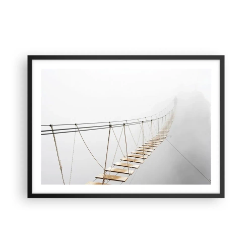 Poszter fehér keretben - Hová vezet? - 70x50 cm