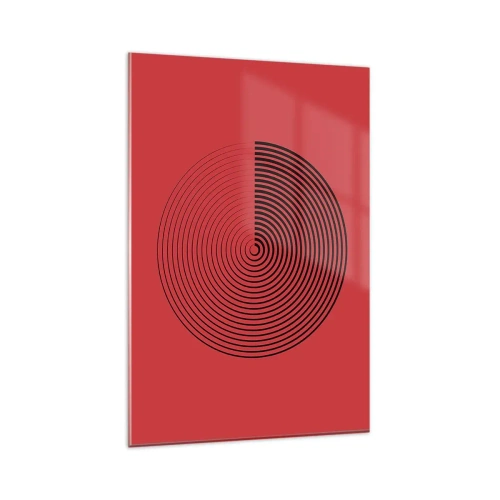 Üveg kép - Körkörös mozgás - 80x120 cm