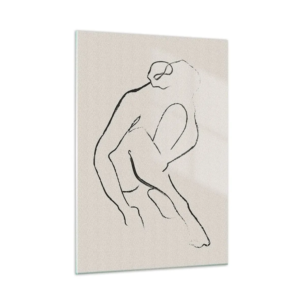 Üveg kép - Intim vázlat - 50x70 cm