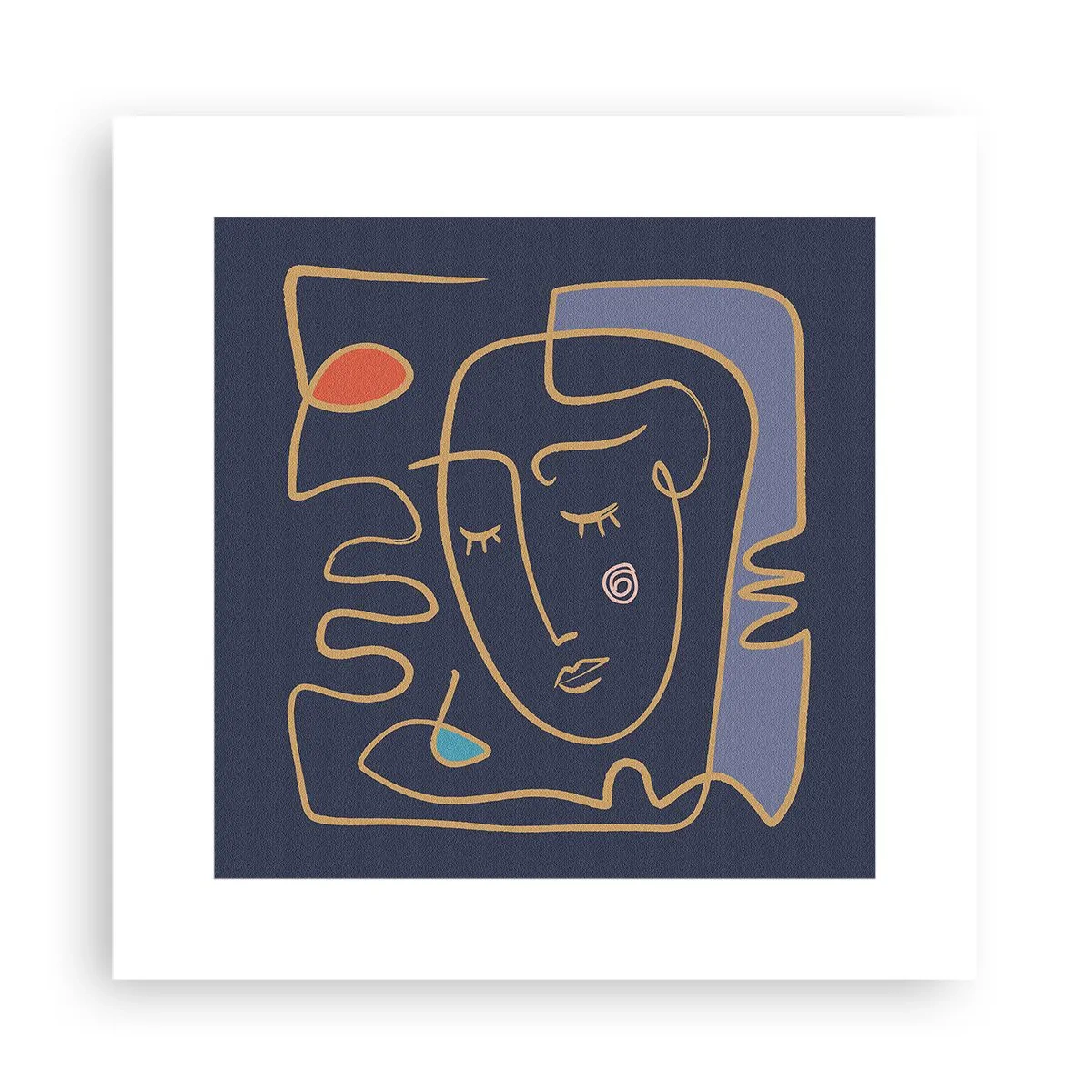 Poszter - Álmodozásban - 30x30 cm