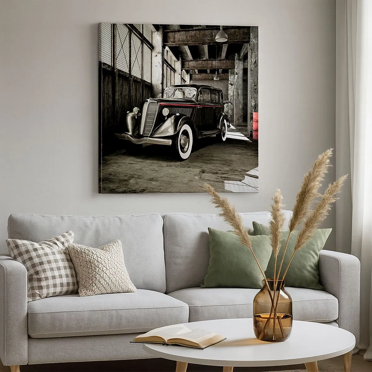 Vászonkép - Az 30-as évek örök eleganciája - 30x30 cm