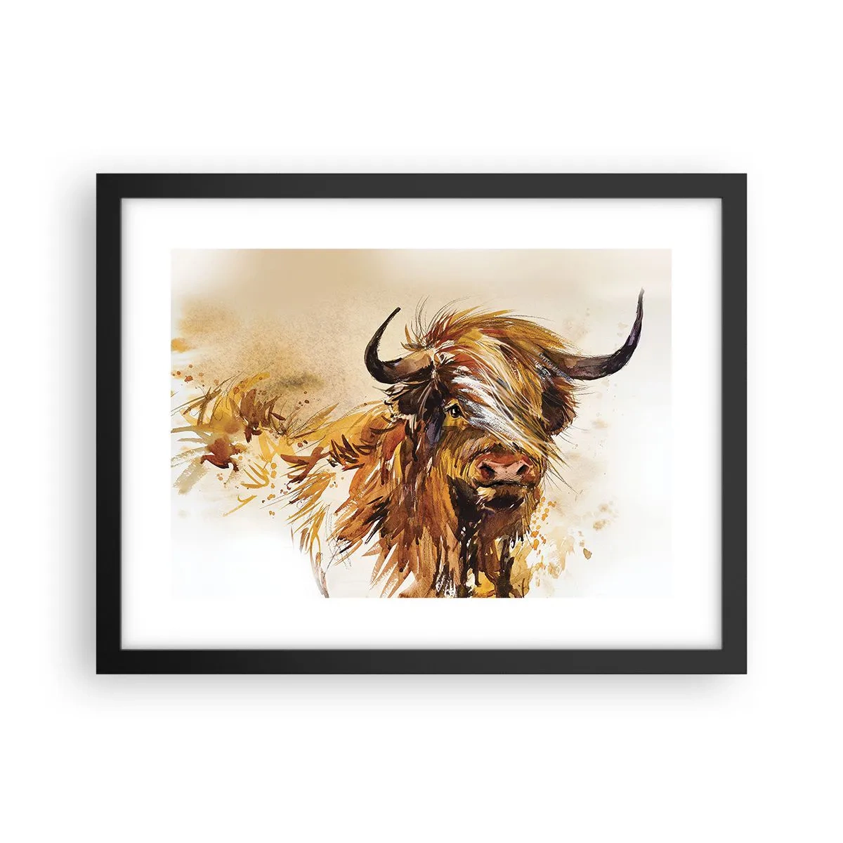 Poszter fehér keretben - A vadász büszkesége - 40x30 cm