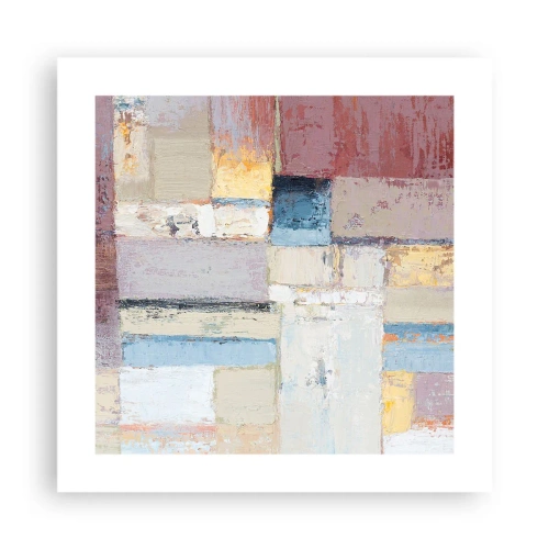 Poszter - A geometria nyugalma - 40x40 cm