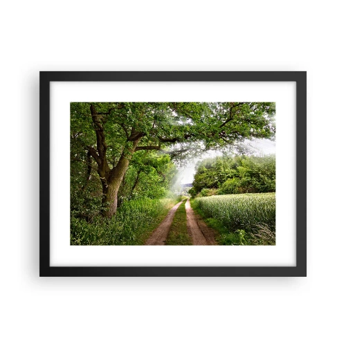 Poszter fehér keretben - Et in Arcadia ego - 40x30 cm