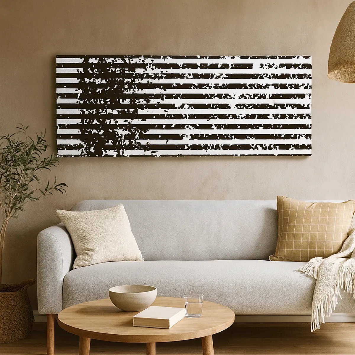 Vászonkép - Ritmus és zaj - 30x30 cm