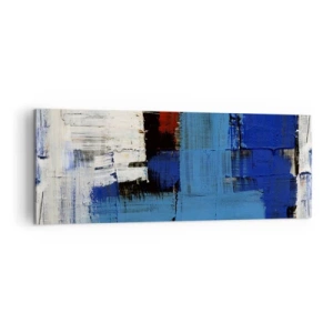 Vászonkép - A kék titka - 140x50 cm