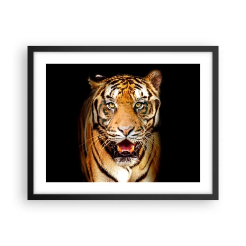 Poszter fehér keretben - Szívében vad - 50x40 cm