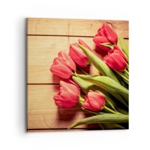 Vászonkép - Tavaszi vallomás - 70x70 cm