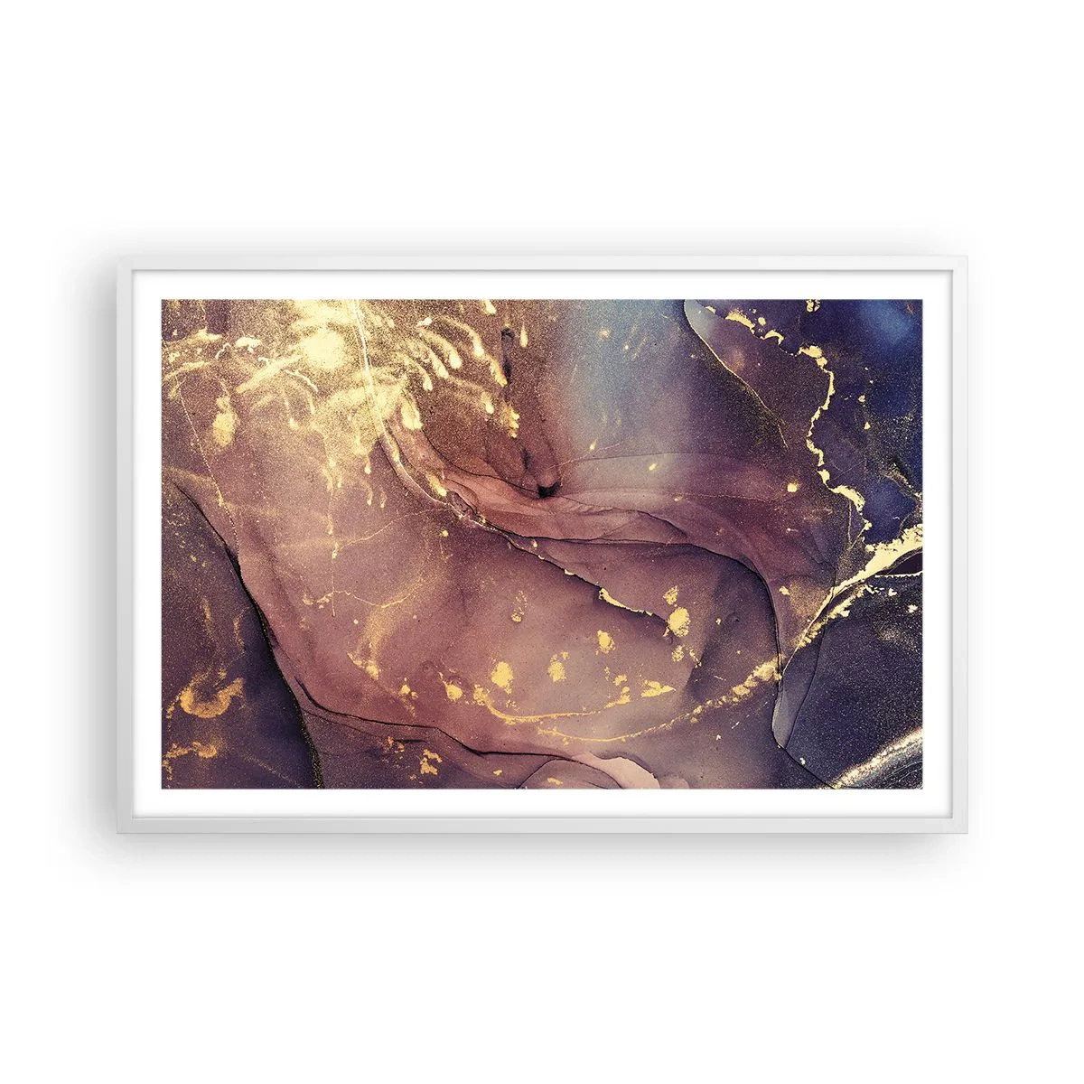 Poszter fekete keretben - Anyag és lélek - 91x61 cm