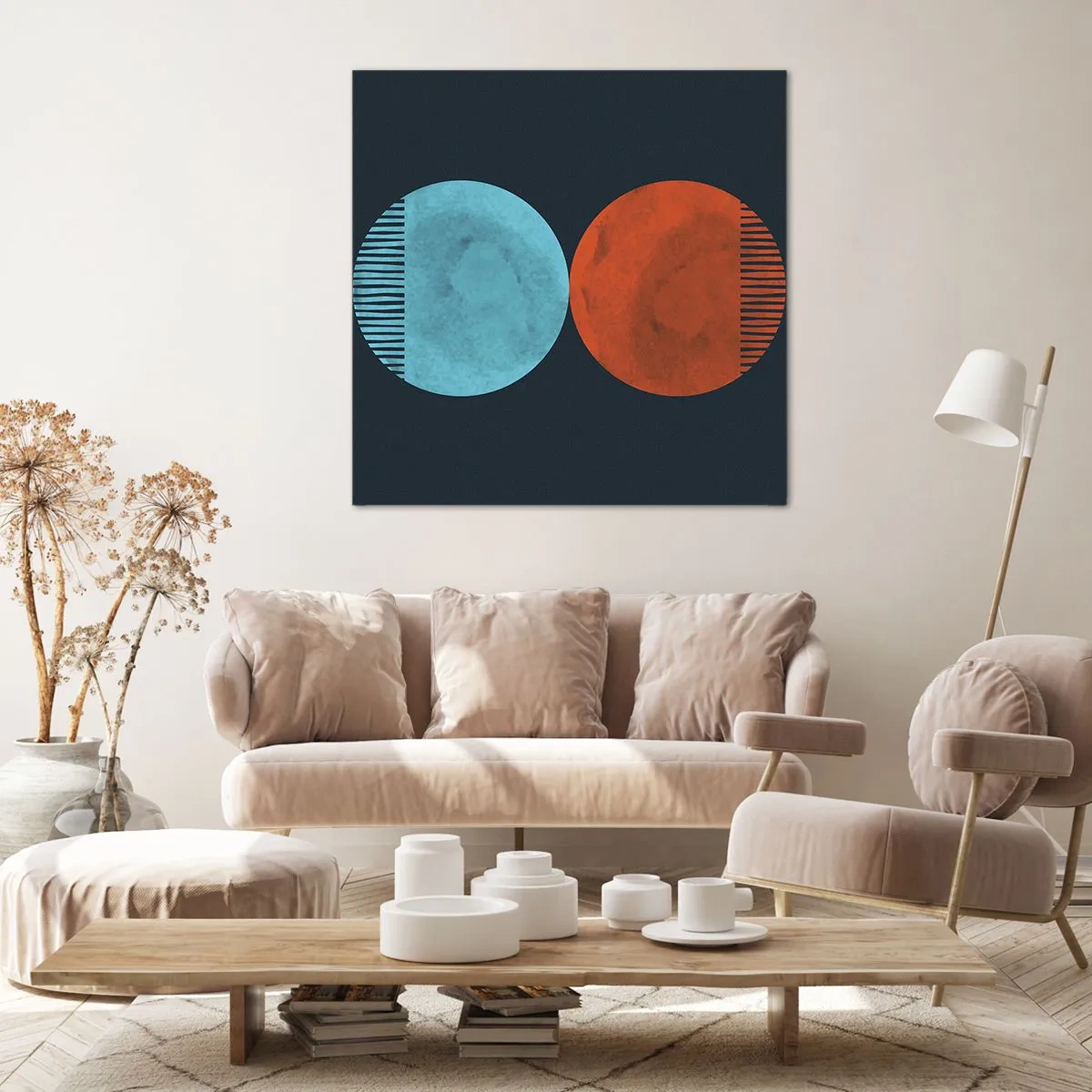 Vászonkép - Csak a geometria? - 40x40 cm