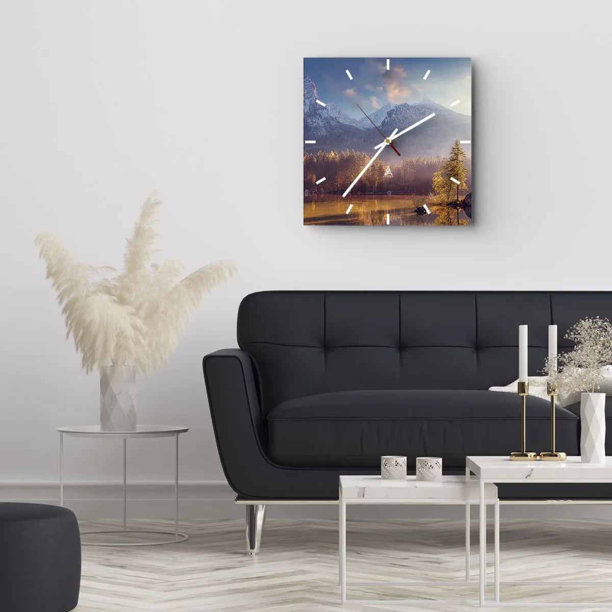 Falióra, Óra - A hegyekben és völgyekben - 40x40 cm