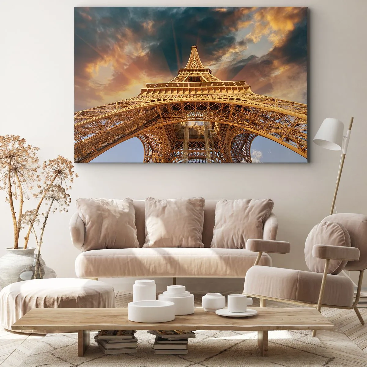 Vászonkép - Ahogy az emberiség eljutott az egekig - 120x80 cm