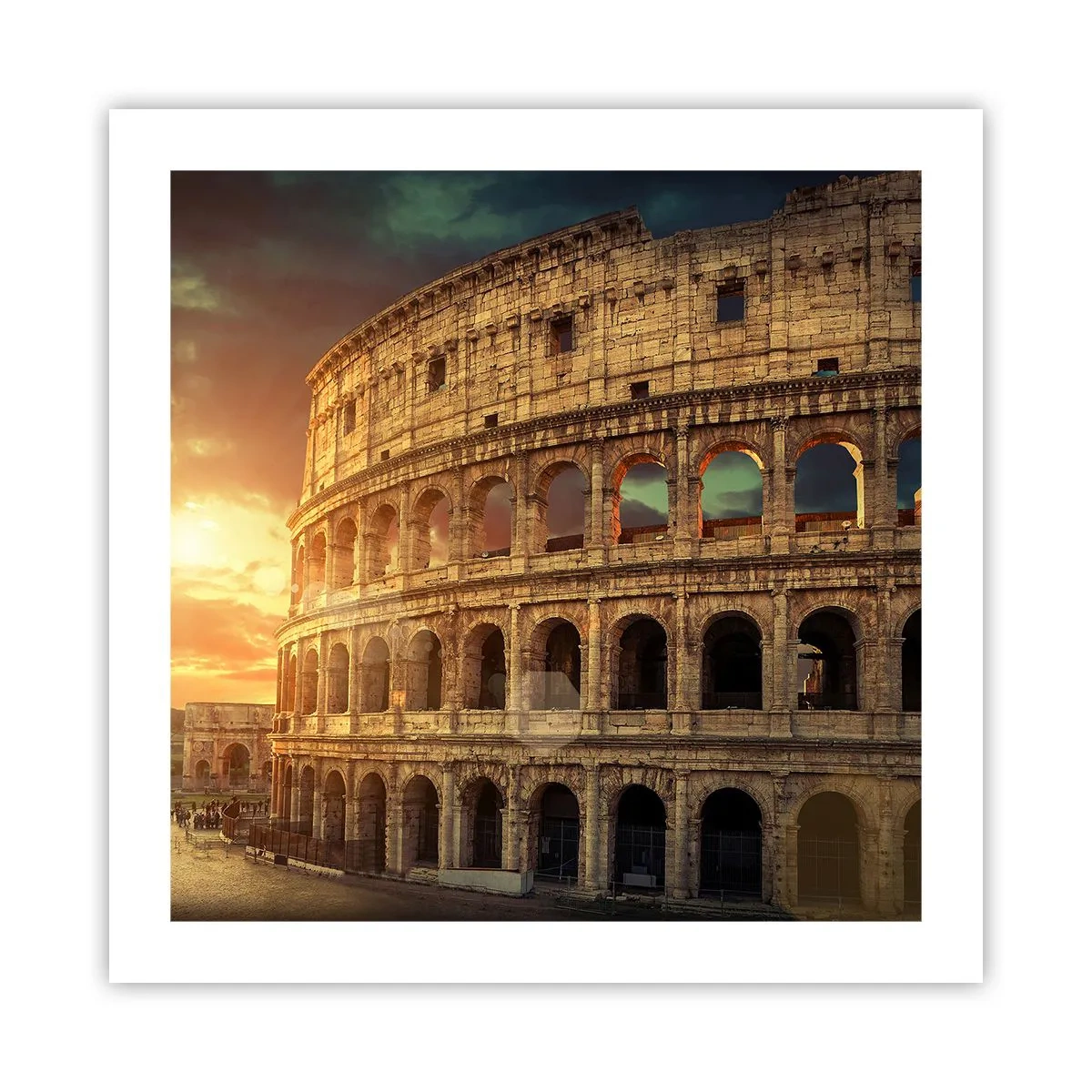 Poszter - Kolosszális benyomás - 50x50 cm