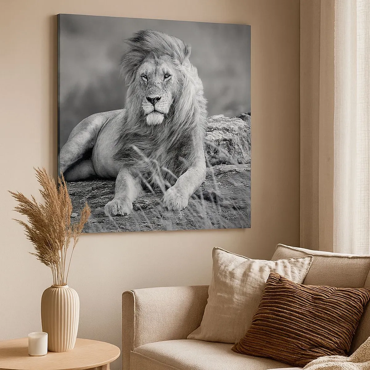 Vászonkép - Királyi szieszta - 30x30 cm