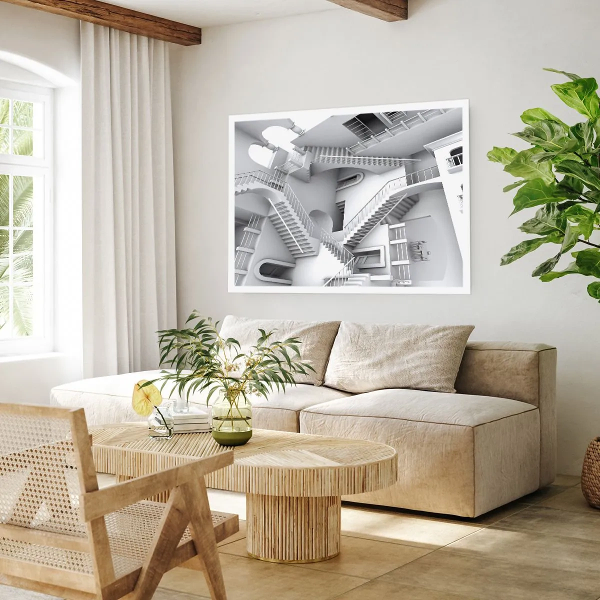 Poszter - A tér paradoxonjai - 70x50 cm