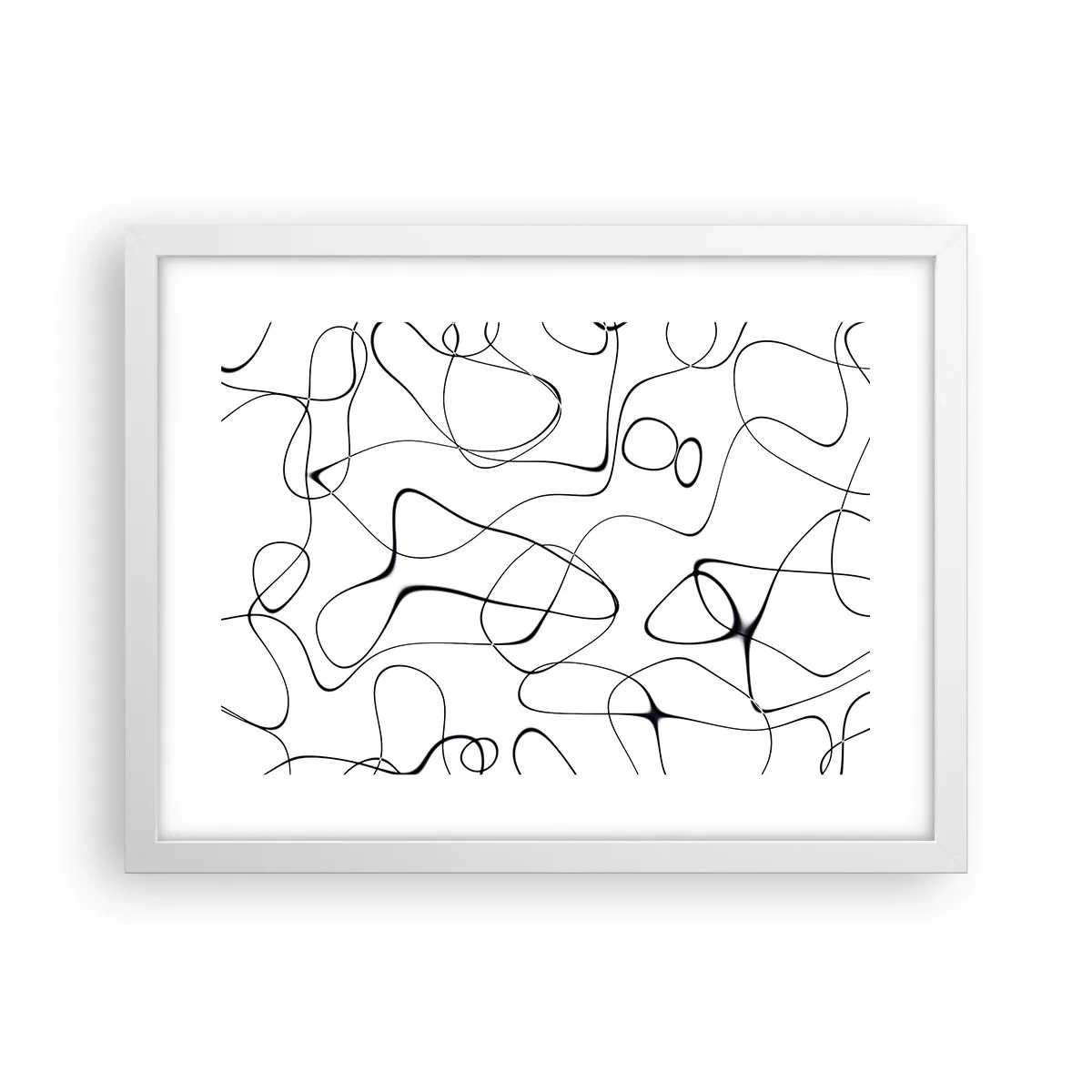 Poszter fekete keretben - Életutak, sorsok - 40x30 cm