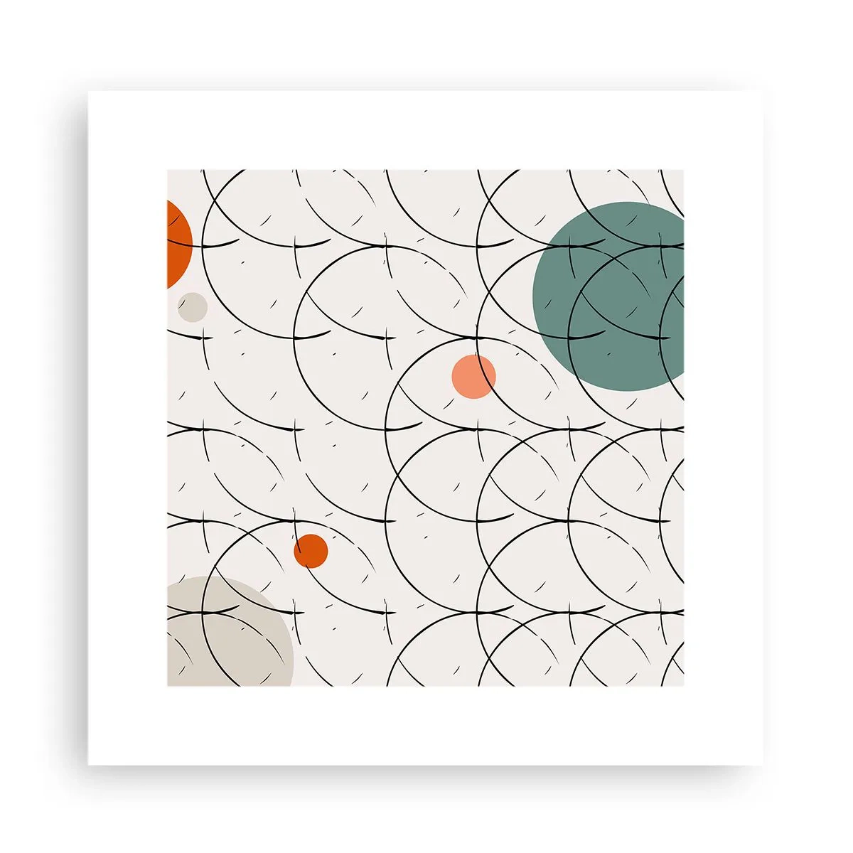 Poszter - A pop-art szellemében - 30x30 cm