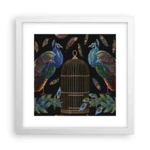 Poszter fekete keretben - Királyi köntösben - 30x30 cm