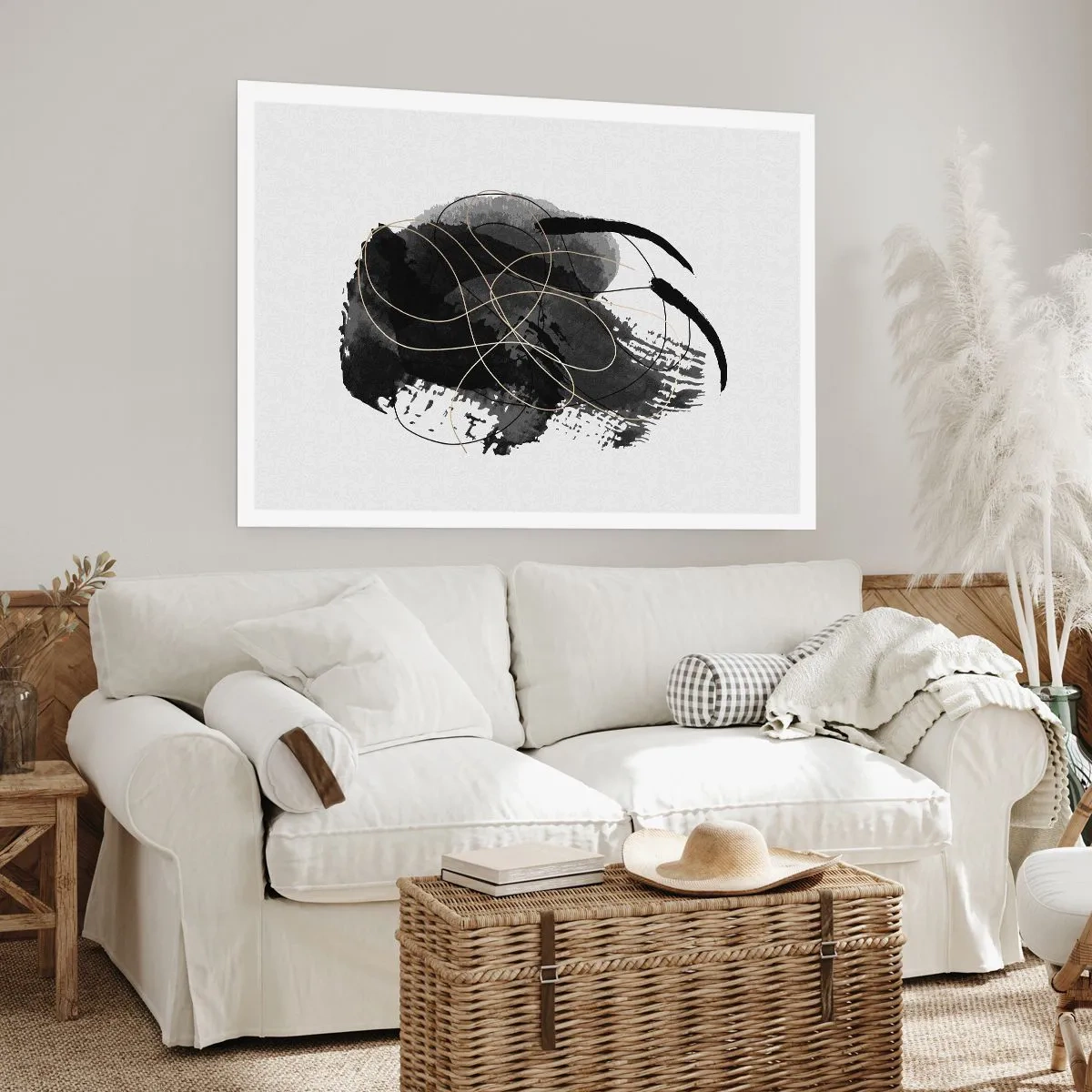 Poszter - Feketéből készült - 100x70 cm