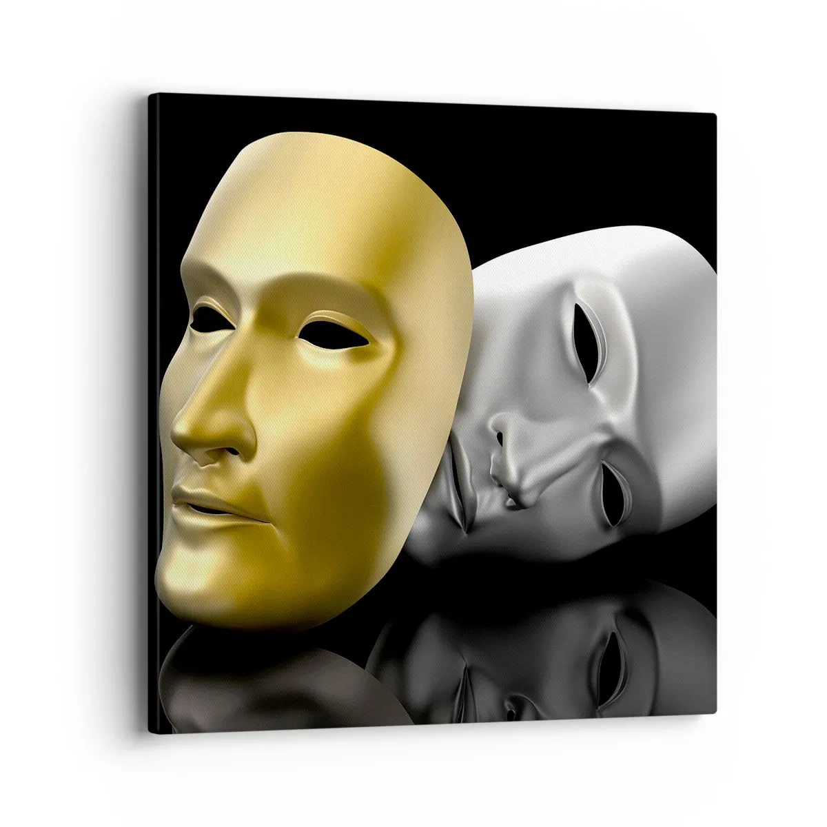 Vászonkép - Az élet színház - 40x40 cm