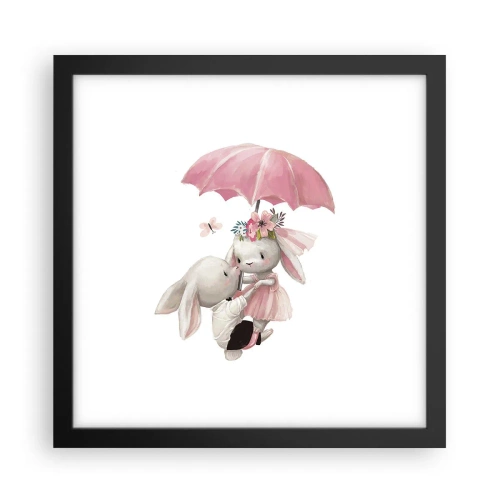 Poszter fehér keretben - Ez a szerelem - 30x30 cm