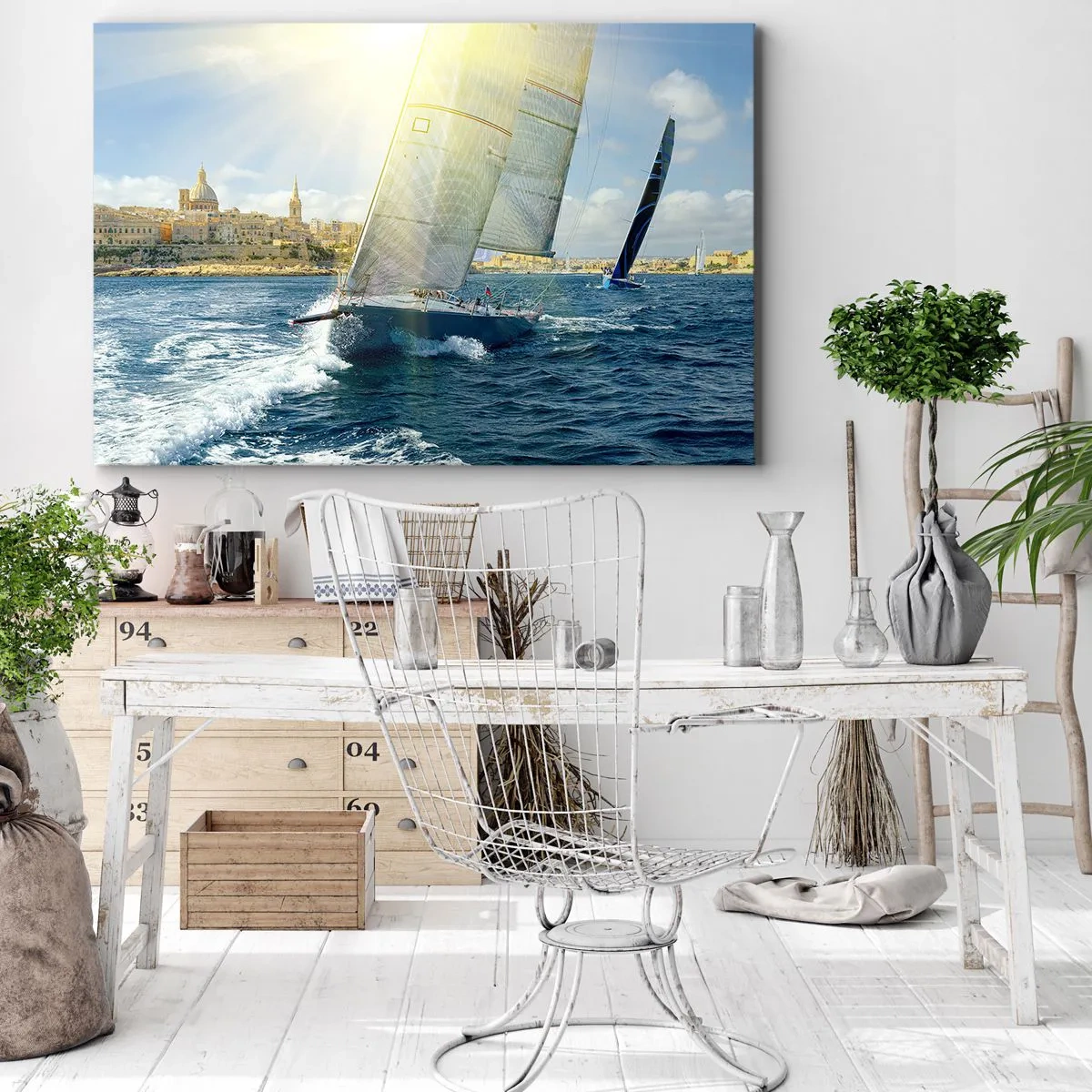 Vászonkép - Ideje elhagyni a várost - 100x70 cm