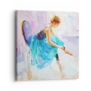 Vászonkép - Kimondhatatlan kecsesség, finom báj - 40x40 cm
