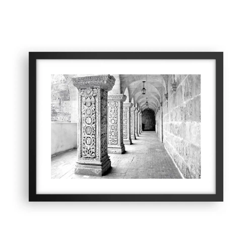 Poszter fehér keretben - És hová megy...? - 40x30 cm