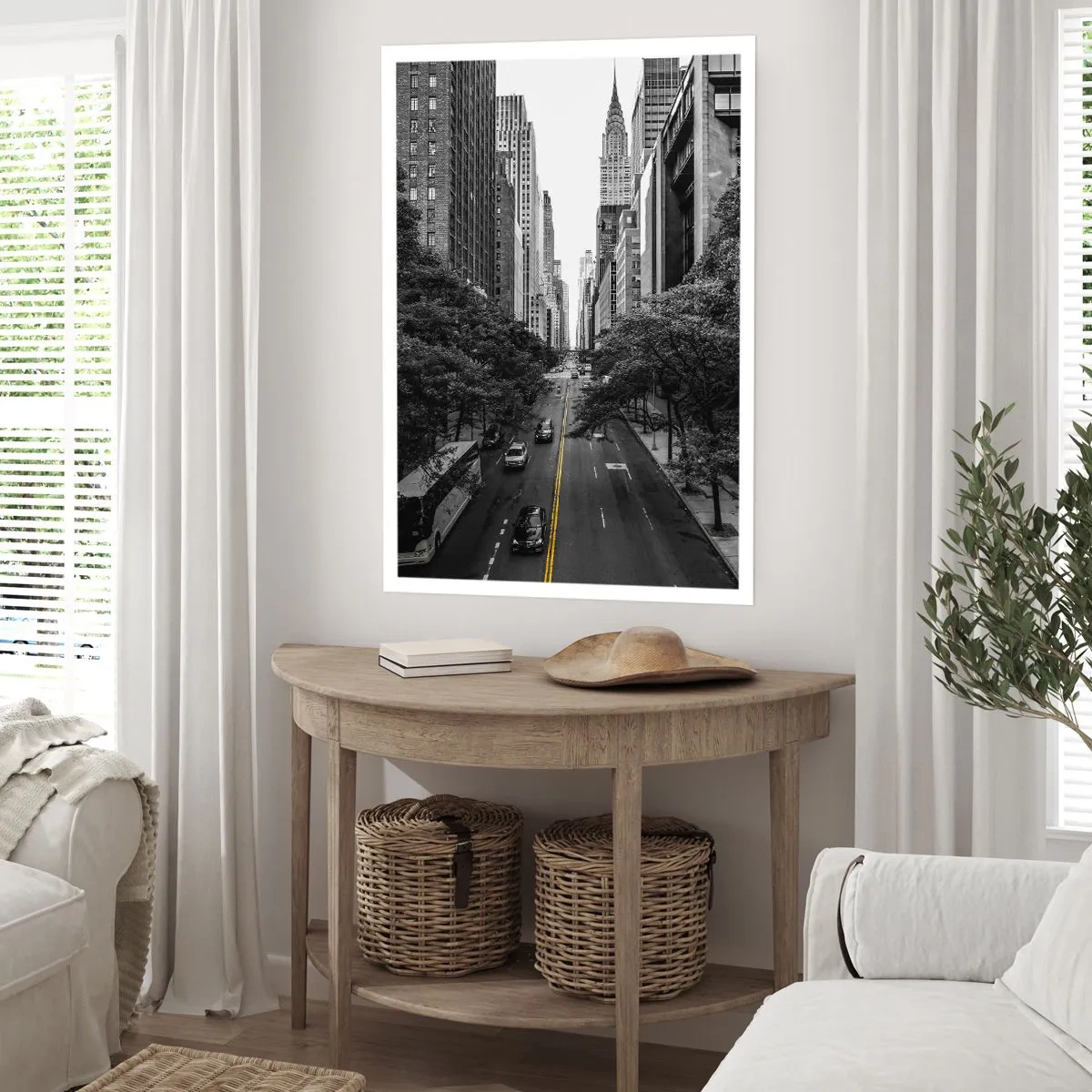 Poszter - New Yorki reggel - 70x100 cm