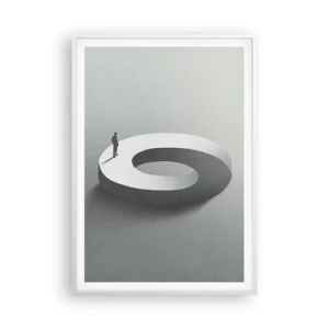 Poszter fekete keretben - És bölcsnek lenni - 70x100 cm