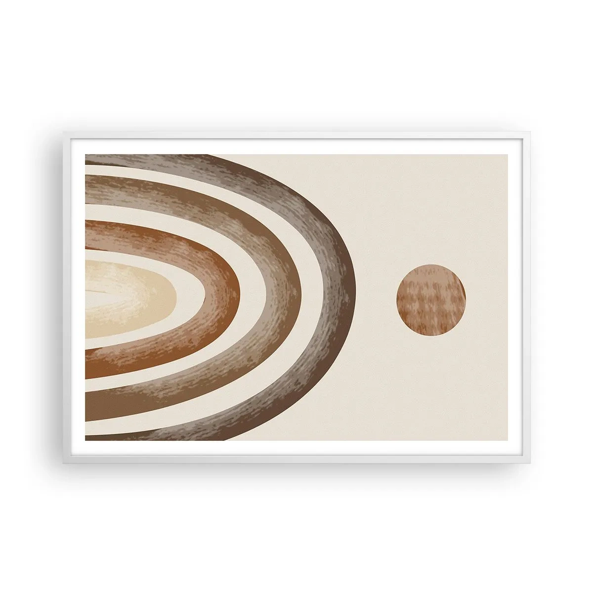 Poszter fekete keretben - Egy messzi-messzi galaxisban - 100x70 cm