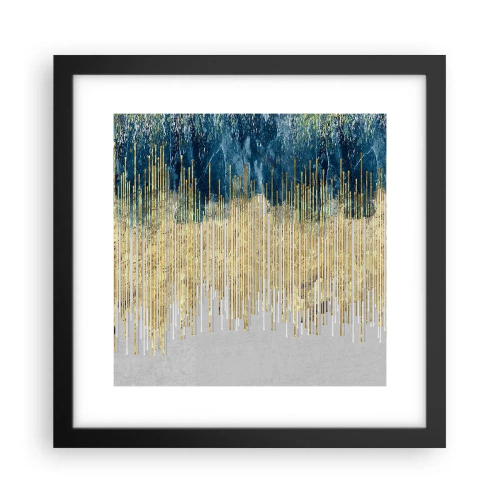 Poszter fehér keretben - Aranyozott határ - 30x30 cm