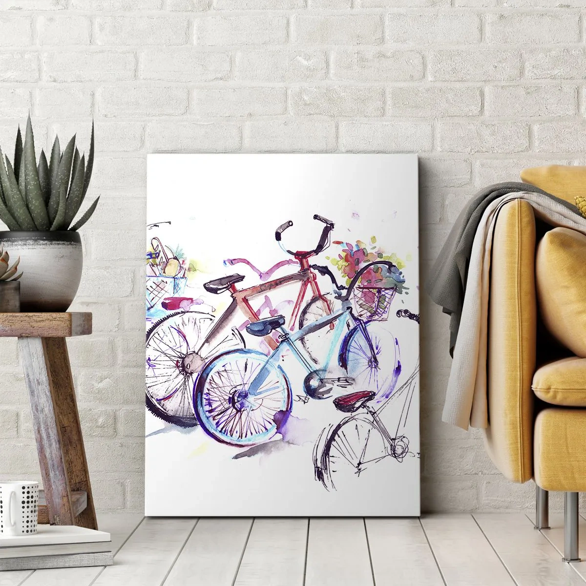 Vászonkép - Az Antymoto klub gyűlése - 55x100 cm
