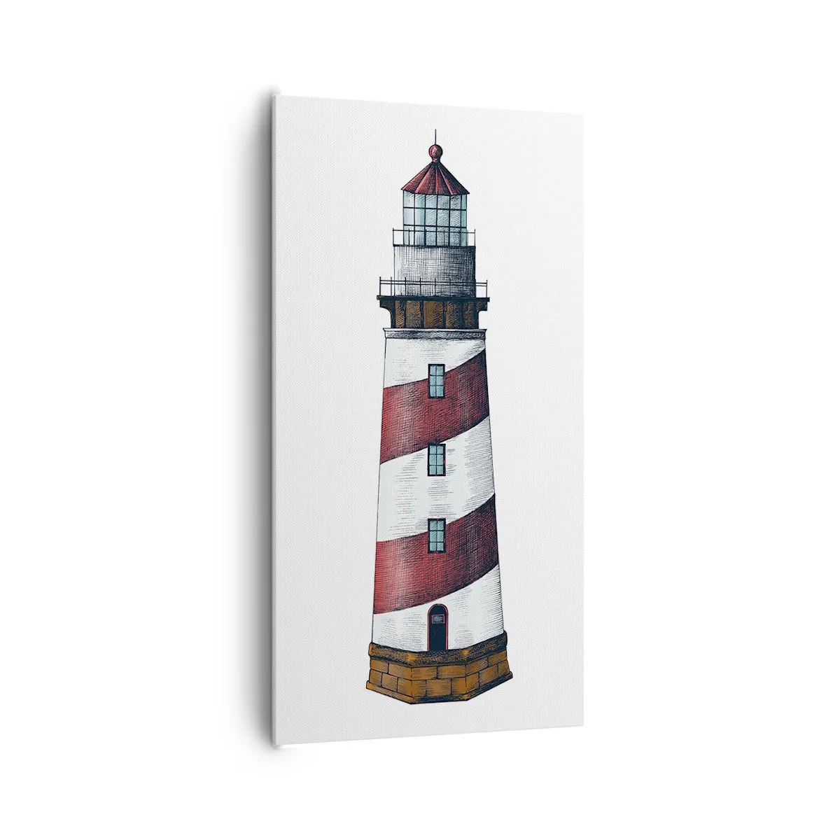 Vászonkép - Mindig résen - 65x120 cm