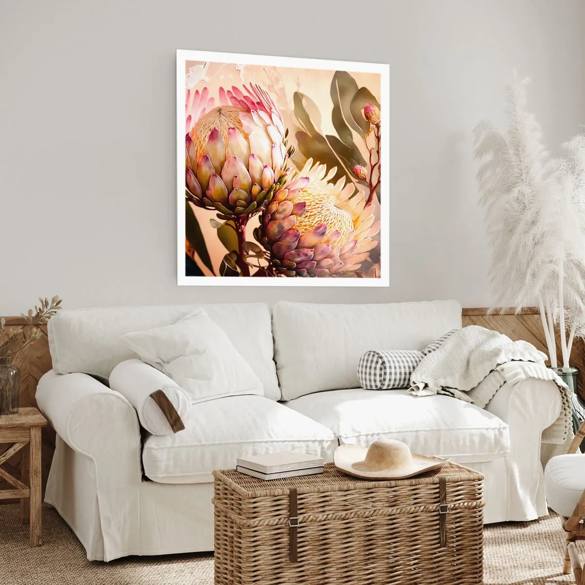 Poszter - Gyengéden átölelve - 50x50 cm