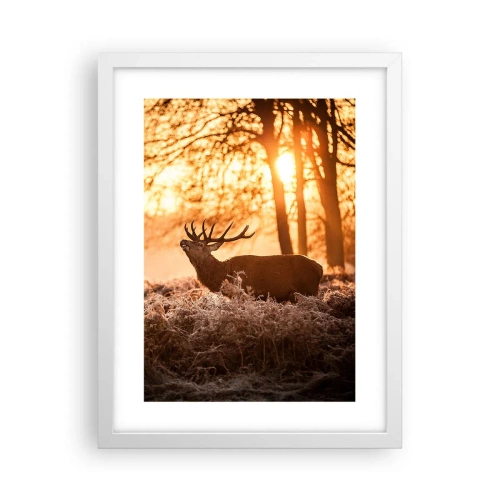Poszter fekete keretben - Vadász álma - 30x40 cm