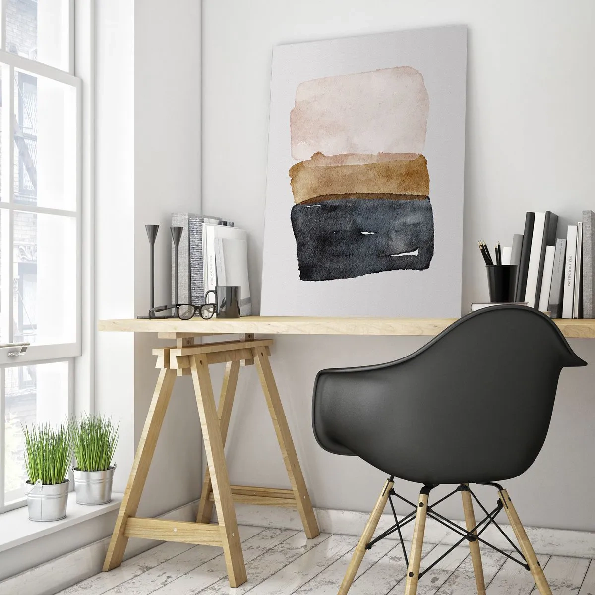 Üveg kép - A föld színeinek kompozíciója - 70x100 cm