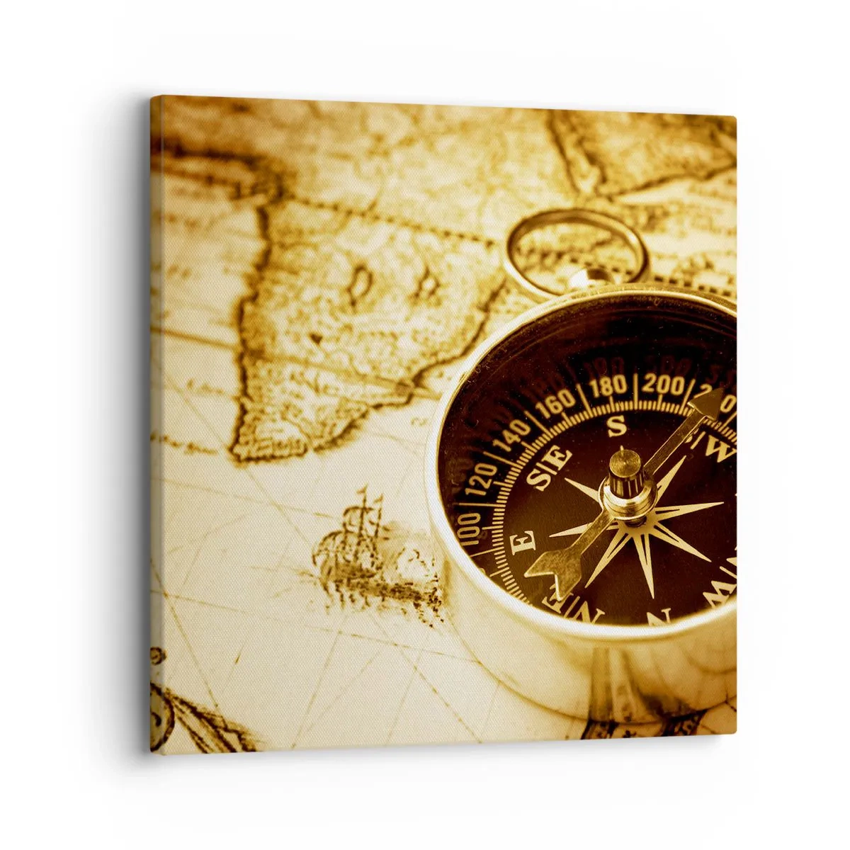 Vászonkép - Keletre, vagy nyugatra? - 30x30 cm