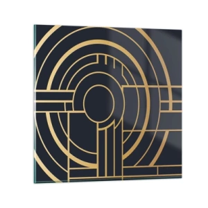 Üveg kép - A dolgok fordulatai - 50x50 cm