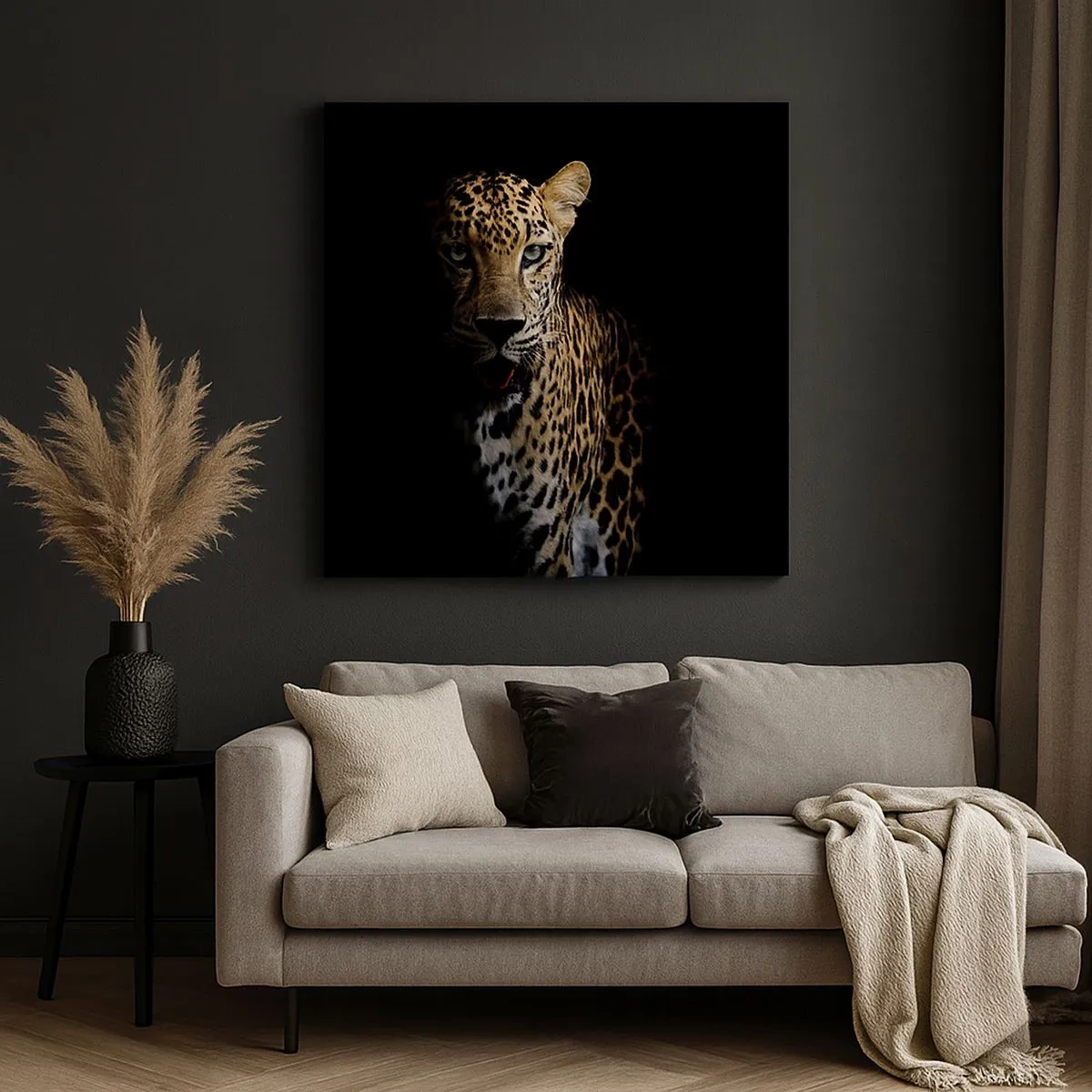 Vászonkép - Sötét szépség - 30x30 cm