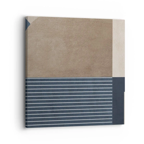 Vászonkép - Az egyszerűség és a kerekség kompozíciója - 30x30 cm