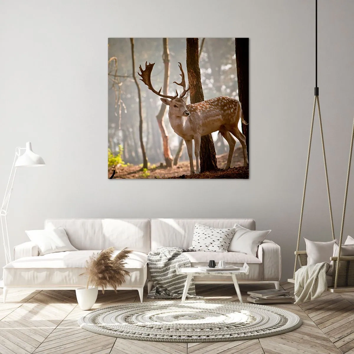 Vászonkép - A fiatalság fénye - 70x70 cm