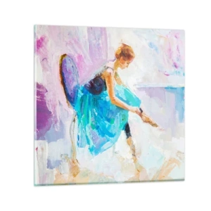 Üveg kép - Kimondhatatlan kecsesség, finom báj - 70x70 cm