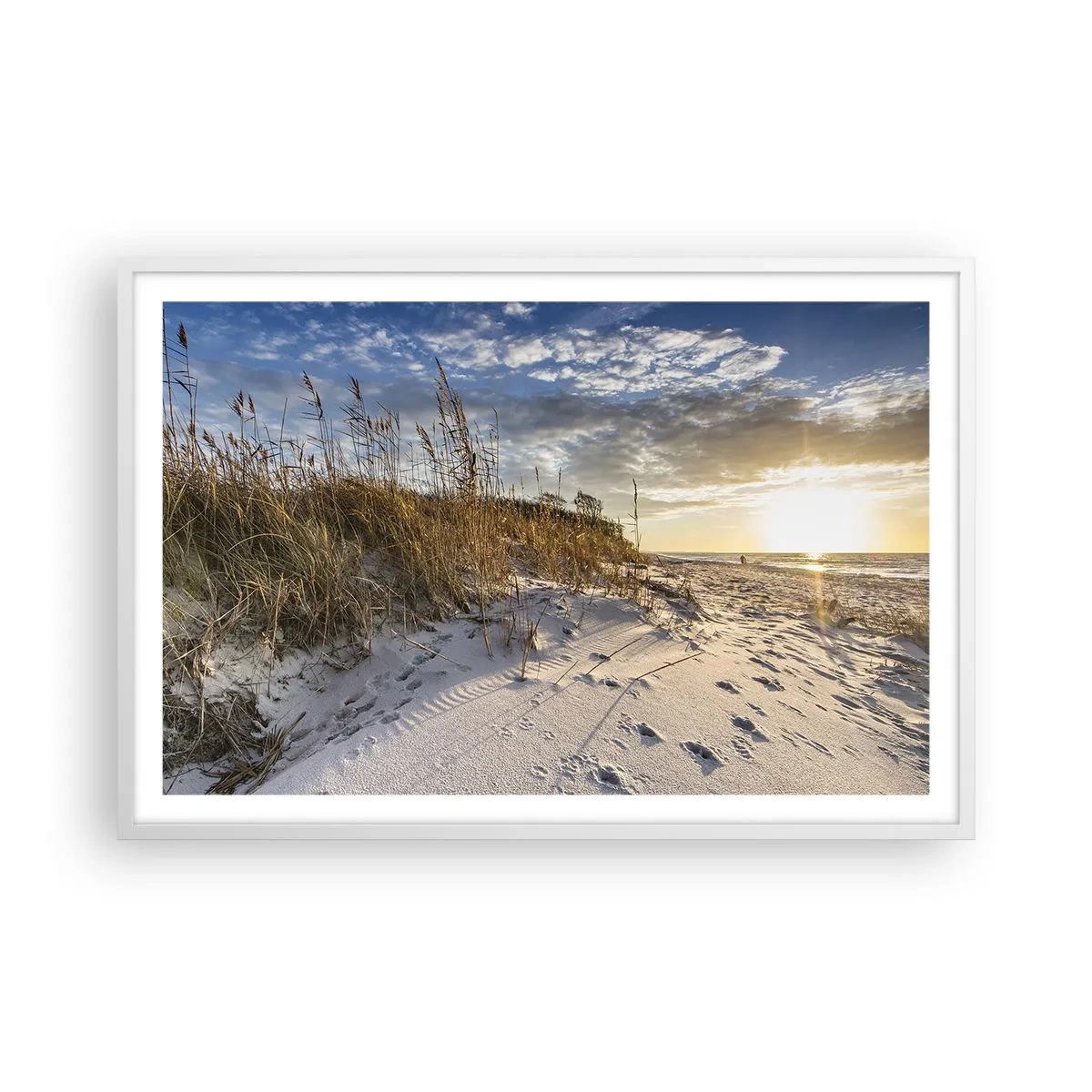 Poszter fekete keretben - Meghívás egy sétára - 91x61 cm