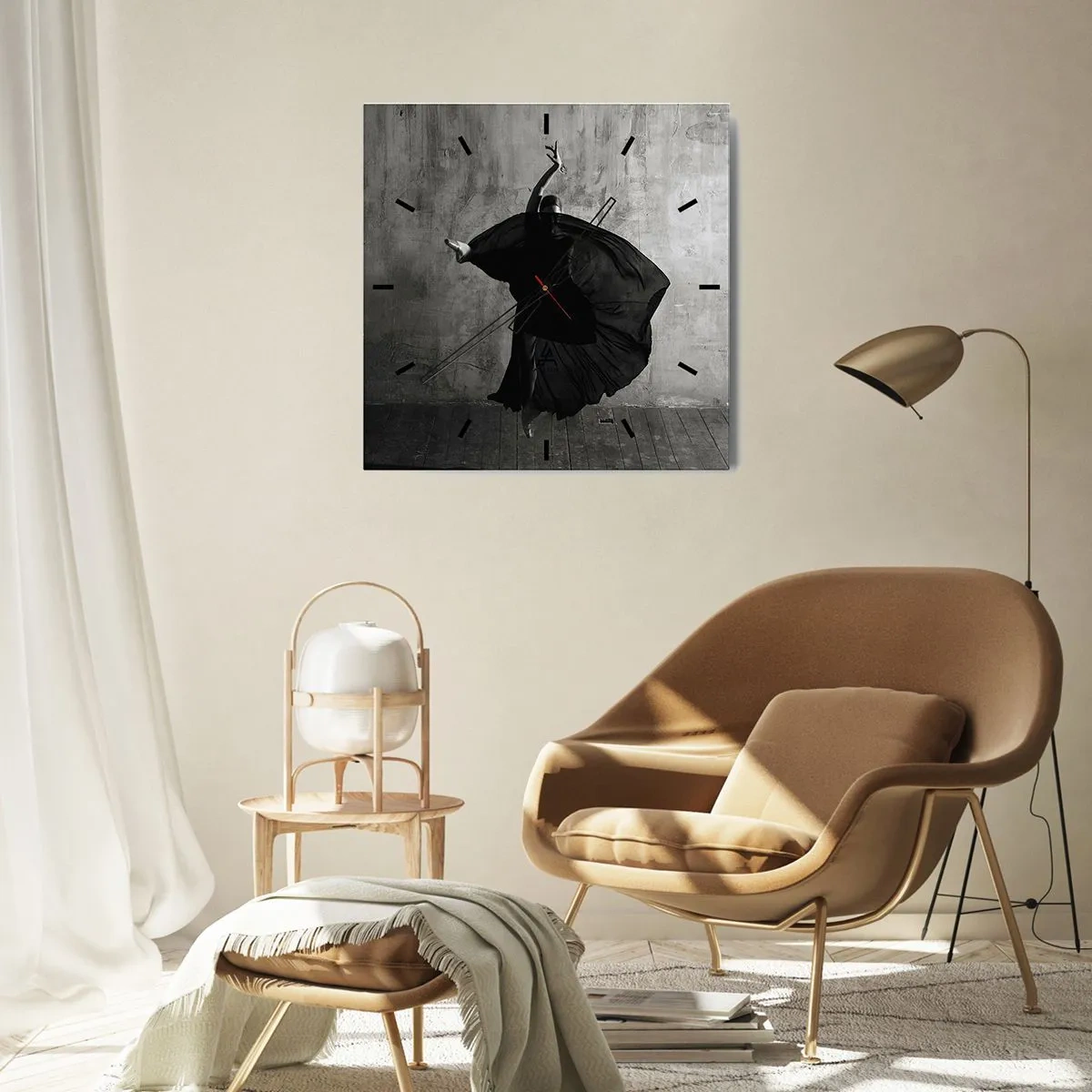 Falióra, Óra - Szenvedélyes pas - 30x30 cm