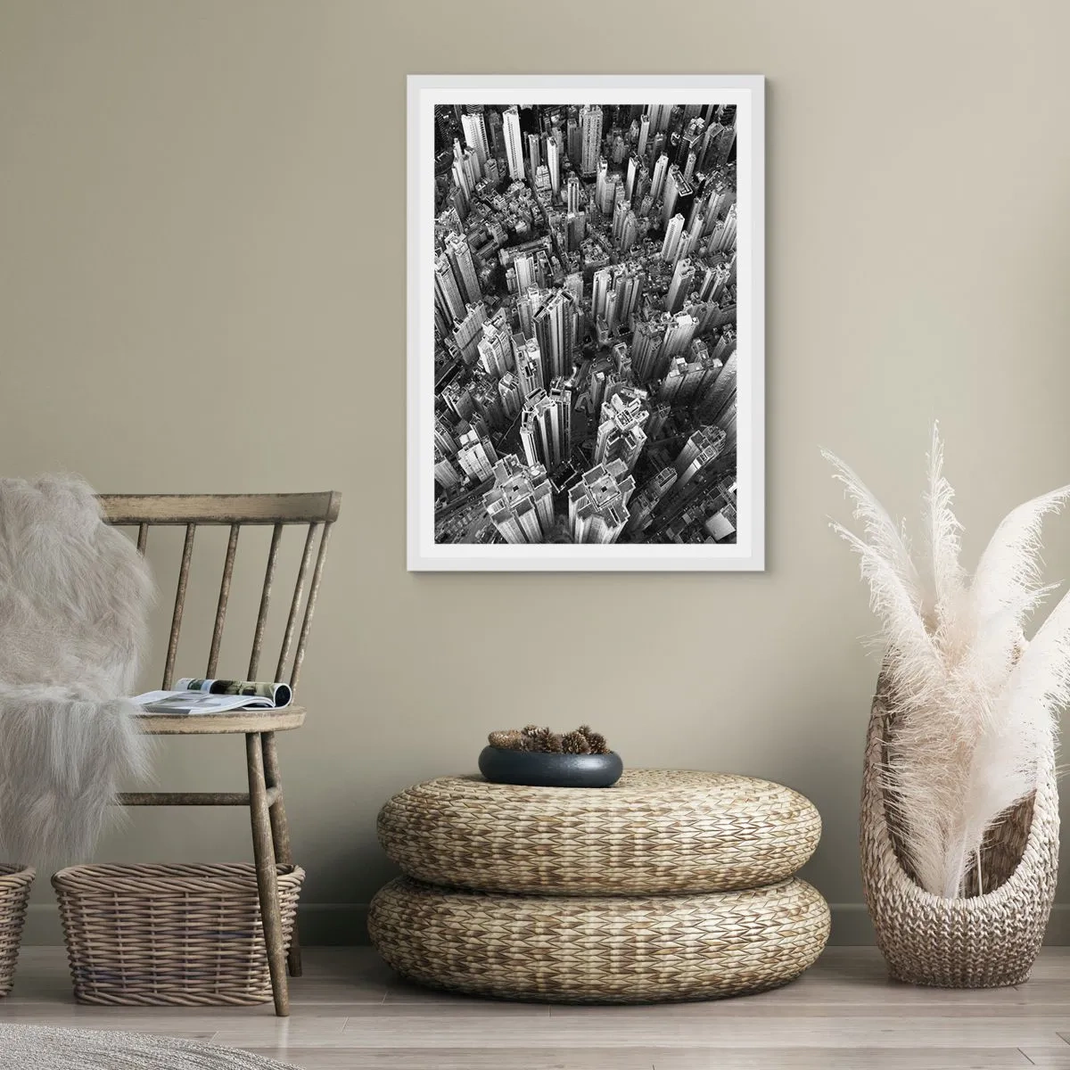 Poszter fekete keretben - Továbbra is feljebb és feljebb - 70x100 cm