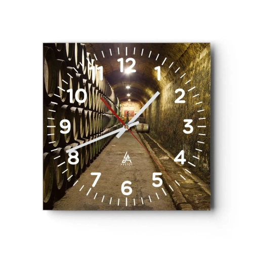 Falióra, Óra - Jó lefeküdni - 40x40 cm