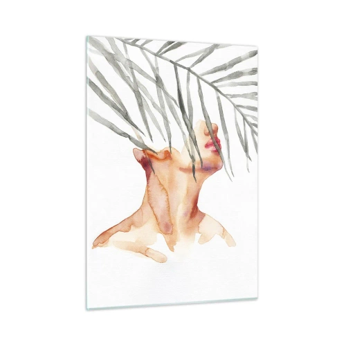 Üveg kép - A trópusok pulzusát érezni  - 50x70 cm