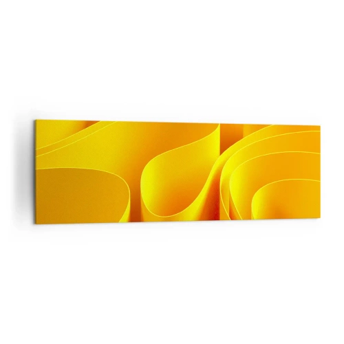 Vászonkép - Mint a nap hullámai - 160x50 cm