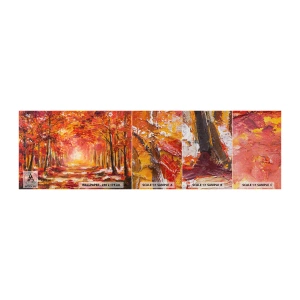 Fotótapéta Minta Premium Canvas - Rézerdő - Ősz, Park, Tájkép - 100x30 cm